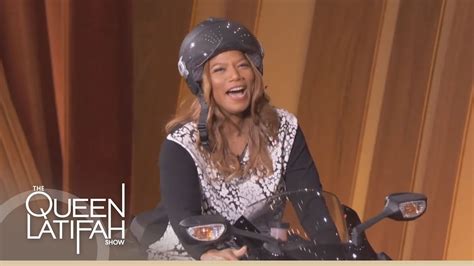 Motorcycle Entrance On The Queen Latifah Show Youtube