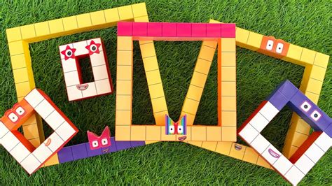 Numberblocks All The Best Squares With Holes In Club By Puzzle Tetris Learn To Count Youtube