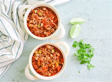 Use leftover chili in burritos, tacos, or in omelets, or use it as a. Ground Beef and Pinto Bean Chili Recipe