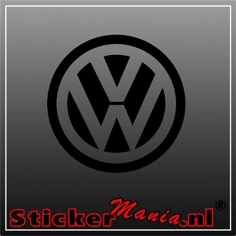 Volkswagen Logo Sticker Volkswagen Stickermanianl