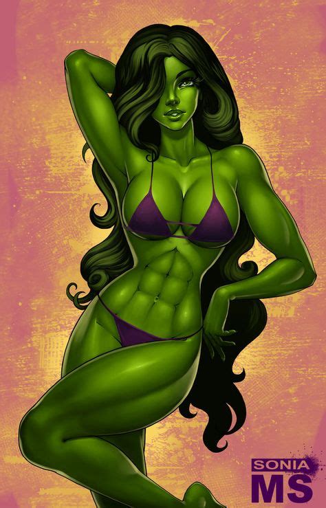 She Hulk Sonia Ms Shehulk Comic Book Girl Comics Girls