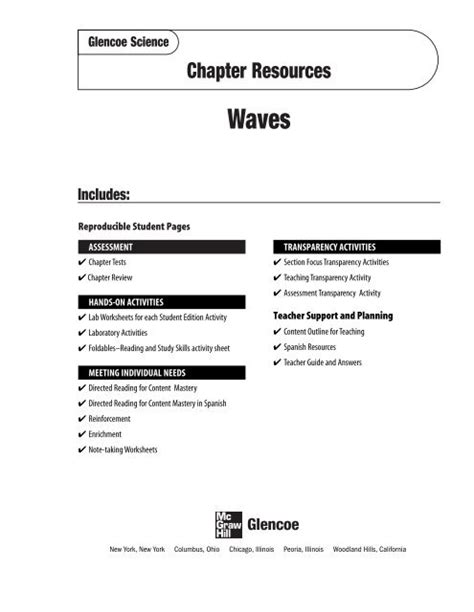 Check spelling or type a new query. Note Taking Worksheet Waves Sound And Light Answer Key | Shelly Lighting