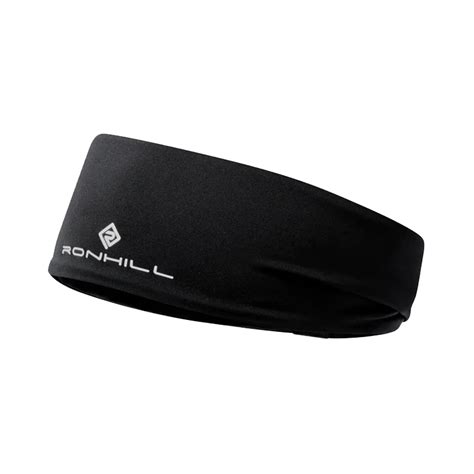 Ronhill Reversible Revive Headband All Black The Running Outlet