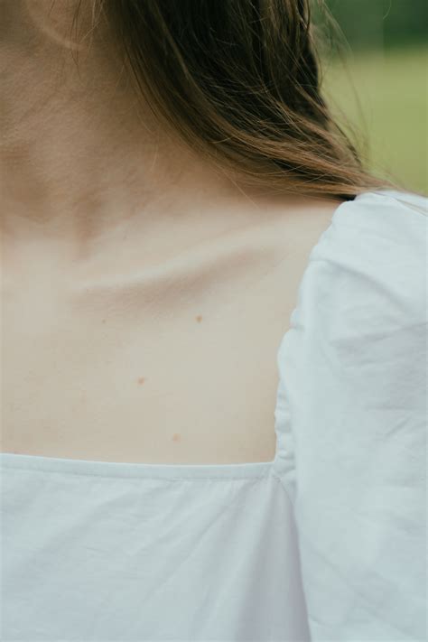 Prominent Collarbone Of Woman · Free Stock Photo