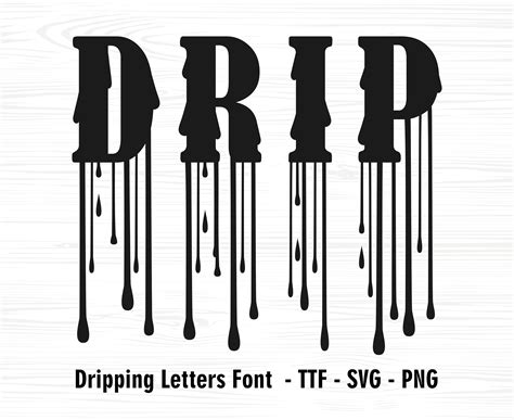 Drip Font Dripping Letters Font Blood Dripping Font Slime Font Etsy
