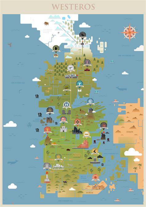 🔥 45 Game Of Thrones Map Wallpaper Wallpapersafari