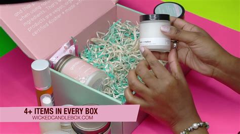 Unboxing New Candle Subscription Spa Box Monthly Subscription