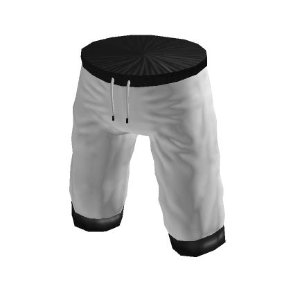 White And Black Shorts Roblox