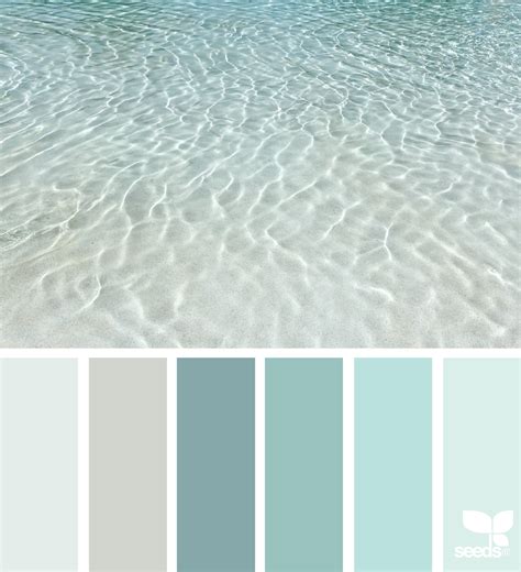 Color Sea Paint Colors For Home Beach Color Palettes Beach House Colors