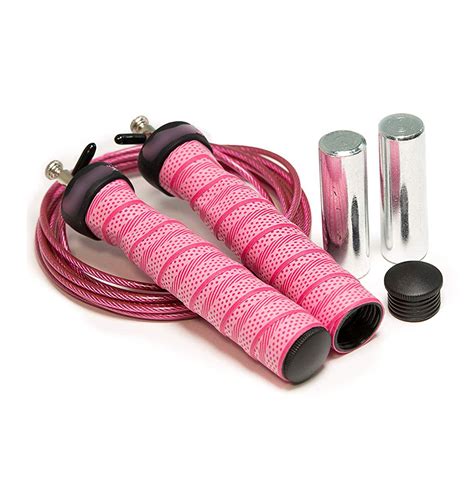 As with pretty much anything, trainers agree that perfecting the art of the jump rope comes down to practice, practice part of perfecting the basic jump—and eventually becoming a better jumper overall—requires mastering proper form. Sweatband Skipping Rope, Weighted Speed Jump Rope, Steel Wire Adjustable Jumping Ropes, Jump ...