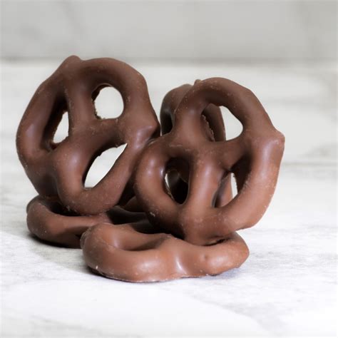 Milk Chocolate Coated Pretzels Chocolate Country