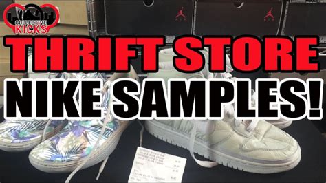 Thrift Store Sneaker Pickups 2 Nike Samples For 40 Youtube