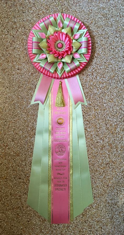 Pin By Debbie Lundberg On Cool Ribbons Ribbon Rosettes Horse Show