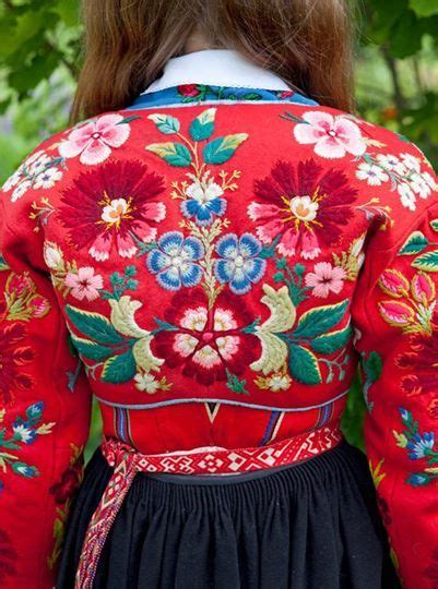 the dala floda region in sweden is famous for the colorful wool embroidery påsöm used on the