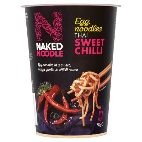 Naked Noodle Sweet Chilli Flavour 78g Tesco Groceries