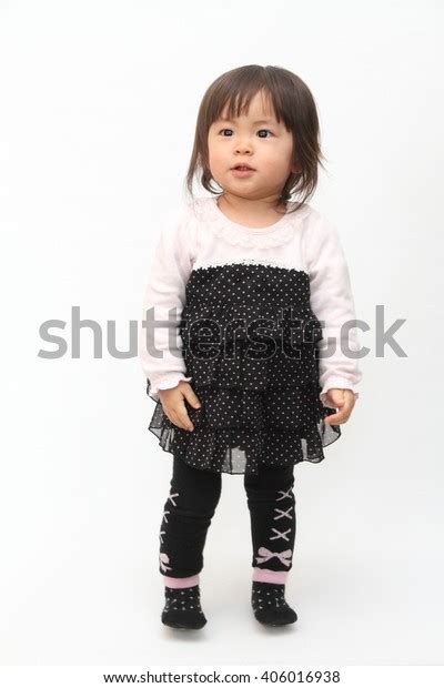 Smiling Japanese Baby Girl 1 Year Stock Photo 406016938 Shutterstock