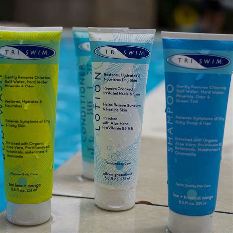 Triswim Body Haircare Bundle Chlorine Removal Shampoo Conditioner