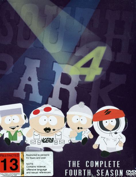 South Park The Complete 4th Season 3 Disc Box Set Dvd Buy Now