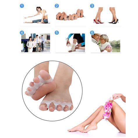 Sakit pada telapak kaki cukup banyak dirasakan oleh sebagian orang. Silicone Korektor Tulang Jari Kaki Hallux Valgus ...