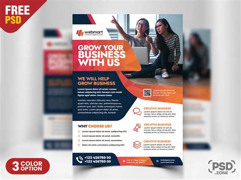 A4 Size Corporate Flyer Free Creative Resources
