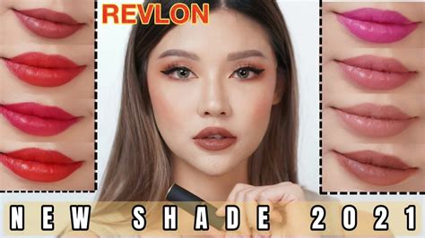 Revlon Superlustrous Luscious Matte Lipstick Swatches Shade Baru 2021