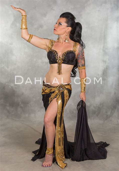 Egyptian Goddess Belly Dance Costume By Designer Pharaonics Of Egypt From Belly