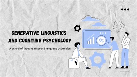 Generative Linguistics And Cognitive Psychology Youtube