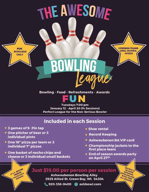 Bowling Leagues Fun Things To Do Ashwaubenon Bowling Alley