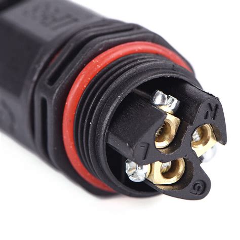 Ip67 Waterproof Electrical Cable Wire 23 Pin Connector Outdoor Plug