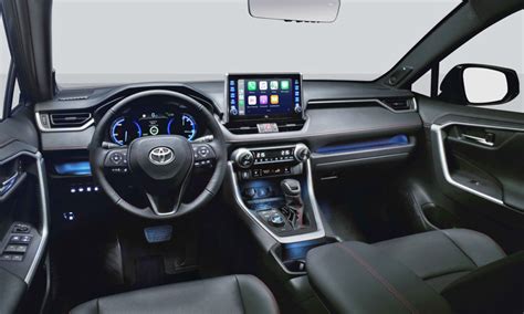 2020 Toyota Rav4 Hybrid Interior Images And Photos Finder