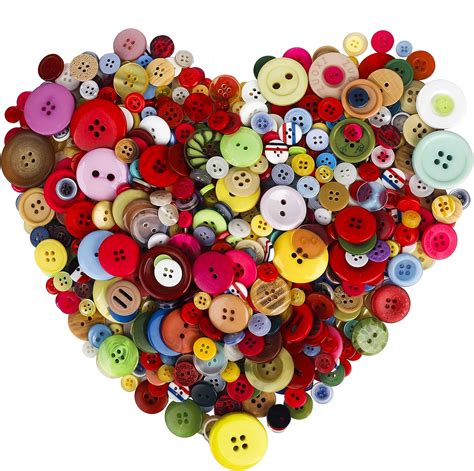 Colorful Buttons Crafts Round Button For Kids Handmade Decorative Diy