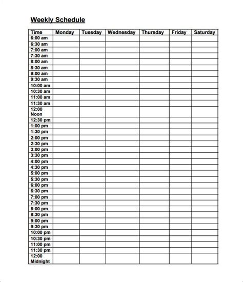 It will help in better time management, which can give effective results. Employee Work Schedule Template - 17+ Free Word, Excel, PDF Format Download | Free & Premium ...