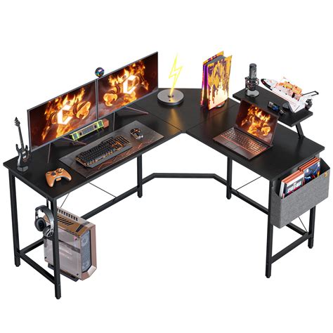 Buy Cubiker L Shaped Gaming Desk Home Office Computer Desk With