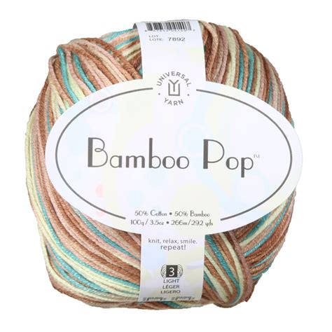 Universal Yarns Bamboo Pop Yarn 216 Ebb And Flow At Jimmy Beans Wool
