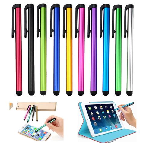 10x Universal Metal Stylus Touch Screen Pen For Ipad Iphone Samsung