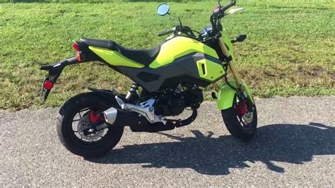 2018 Honda Grom Review First Impressions Youtube
