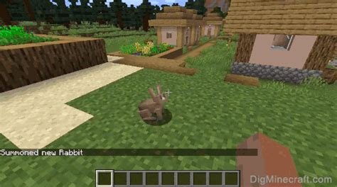 How To Summon A Rabbit In Minecraft