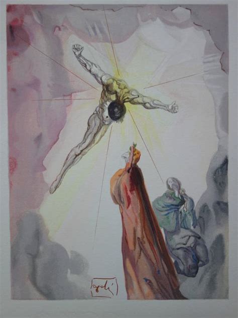 Salvador Dalí­ Heaven 14 The Apparition Of Christ Original