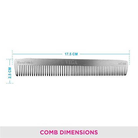 Vega Graduated Dressing Comb Ac 04 40 Gm Jiomart