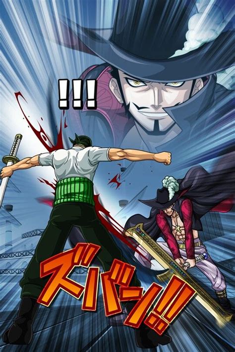 Zoro Vs Mihawk One Piece Manga Piecings One Piece Chapter