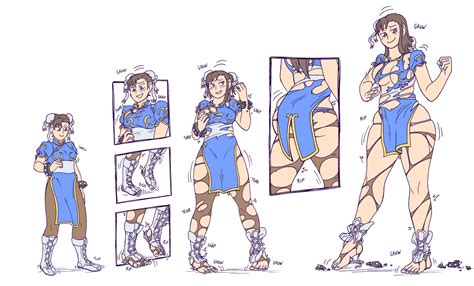 Rule 34 Ass Expansion Bimbo Bimbofication Breast Expansion Chun Li