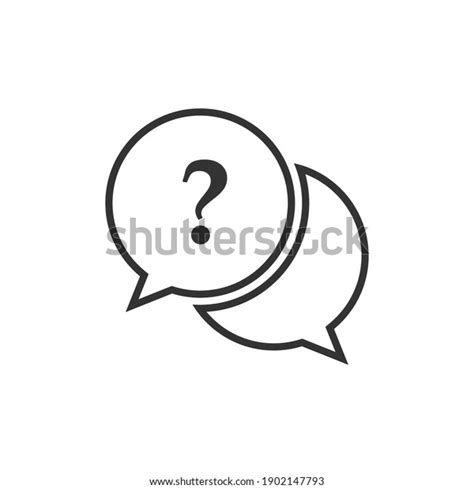 Question Answer Sign Icon Qanda Symbol Stock Vector Royalty Free