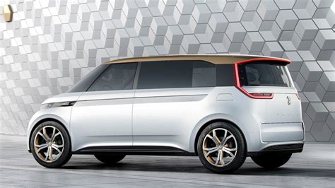 Volkswagen Budd E Concept 373 Mile All Electric Van Signals The Future