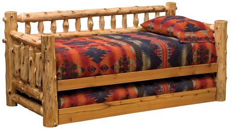 Fireside Lodge Furniture Cedar Collection Cedar Daybed Set From