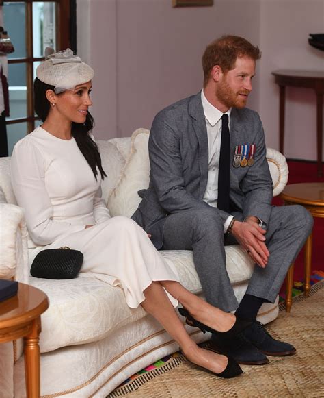 Obviously, 70 years ago, meghan markle would have been the kind of woman the prince would have had for a mistress, not a wife, a comment piece read. Meghan Markle and Prince Harry at Borron House in Suva ...