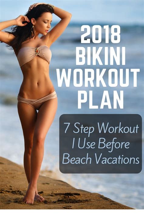 7 Step Bikini Workout Plan For Beach Confidence Workout Plan