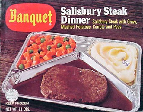 By including vegetables and bran cereal into the meat, it. History's Dumpster: TV Dinners