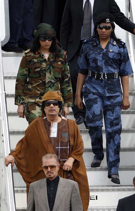 Muammar Gaddafis Famous Female Bodyguards