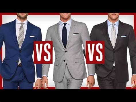A light blue shirt has a serene effect on a charcoal suit. BLUE vs GRAY Suits | Which Suit Is Better? Charcoal vs ...