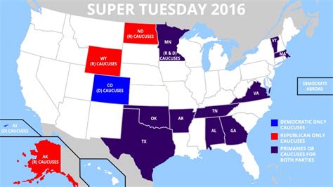 Us Primaries Everything You Need To Know About Super Tuesday Ya Libnan